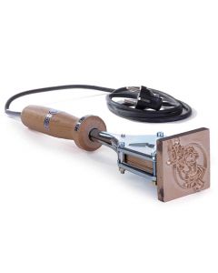 Brennstempel mit Gravur | Posta ALK Typ 6 | 70x70mm