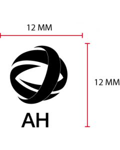 Stempelplatte für Colop Printer Q12 | 12x12mm