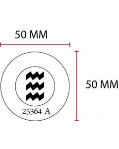 Stempelplatte für Colop Printer R50 | Ø50mm