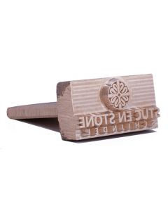 Brennplatte mit Gravur Posta ALK type 2, 50x25 mm