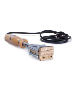 Brennstempel mit Gravur und Schwalbenschwanznut | Posta ALK Typ 4 | 45x40mm