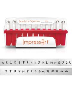 Letter Stamps | ImpressArt - Scarletts | Luxury |  Upper Case