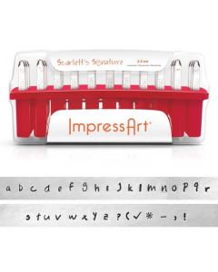 Letter Stamps | ImpressArt - Scarletts | Luxury |  Lower Case