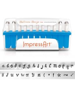 Letter Stamps | ImpressArt - Ballroom Boogie | Luxury |  Lower Case