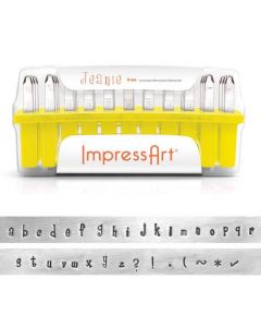 Letter Stamps | ImpressArt - Jeanie | Luxury |  Lower Case