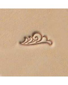 Tandy Leather | Leather Stamp | Wave Design 