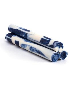 Posta M | Flexible Wax | 3 rods | Blue White Marble 