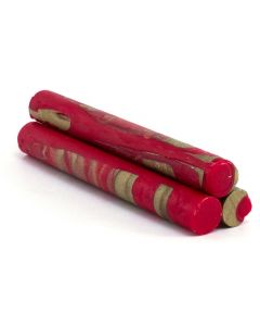 Posta M | Flexible Wax | 3 rods | Red Gold Marble