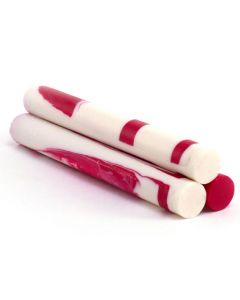 Posta M | Flexible Wax | 3 rods | Red White Marble