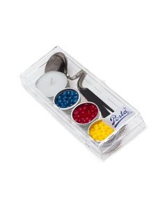 Posta Wax Granules Set | Blue, Yellow & Red Wax Granules