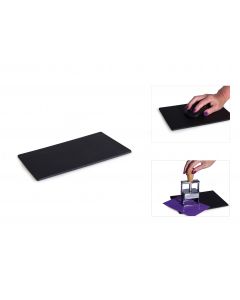 Posta Stempelmatte | 225x165x4mm | Schwarz