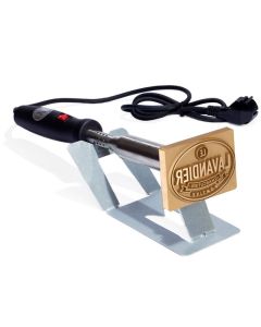 Brennstempel mit Gravur | Posta Perma | 80x60mm