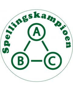 Schoolstempel Spellingskampioen