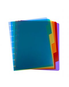 Atoma | Notebook System | Divider Sheets | Tabs | Polypropylene | A5