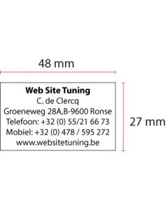 Stamp Plate Trodat Professional 5203