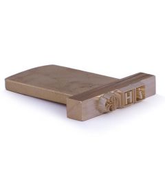 Brennplatte mit Gravur Posta ALK type 1, 50x15 mm