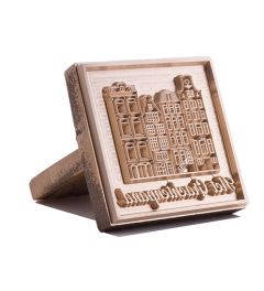 Brennplatte mit Gravur Posta ALK type 6, 70x70 mm