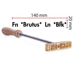 Brenneisen | Posta Pyro | 20x50 mm