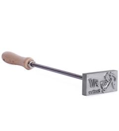 Brenneisen | Posta Pyro | Stahl | 70x35 mm