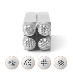 Impact Stamp Set | Texture 2 | 6 mm | 4 pieces