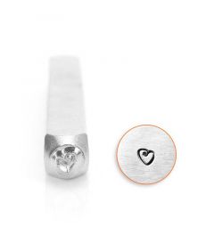 Impact Stamp | Fat Heart | 3 mm