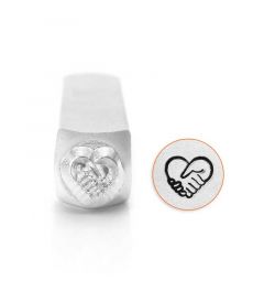 Impact Stamp | Heart Hands | 6 mm