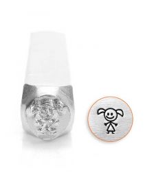 Impact Stamp | Stick Figure Daughter | 6 mm