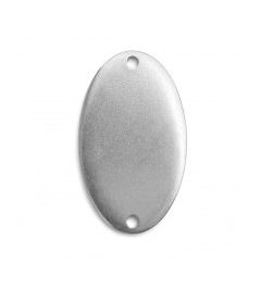 Tin Pendants | Oval | 38x22 mm | ImpressArt