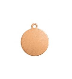 Copper Pendants | Circle | 14 mm | ImpressArt 