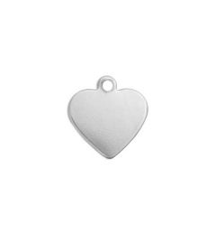 Aluminium Pendants | Heart | 13 mm | ImpressArt