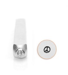 Impact Stamp | Peace Symbol | 6 mm