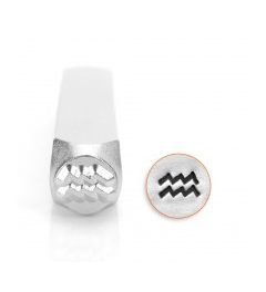 Impact Stamp | Aquarius | 6 mm