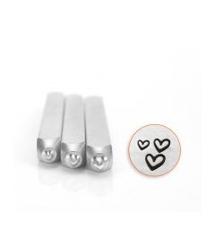 Impact Stamp Set | Hearts | 1.5 to 3 mm