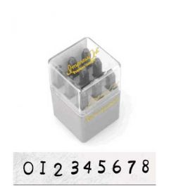 Number Stamps | ImpressArt Premium - Newsprint