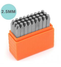 Economy Letter Stamps | Standard | Lower Case | 2.5 mm