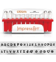 Letter Stamps | ImpressArt - Geisha | Luxury |  Upper Case