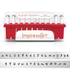 Letter Stamps | ImpressArt - Scarletts | Luxury |  Upper Case