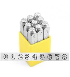 Number Stamps | ImpressArt - Varsity| Luxury | 6 mm