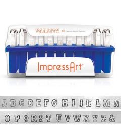 Letter Stamps | ImpressArt - Varsity | Luxury