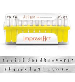 Letter Stamps | ImpressArt - Jeanie | Luxury |  Lower Case