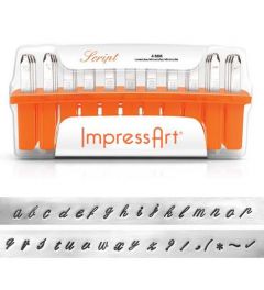 Letter Stamps | ImpressArt - Script | Luxury |  Lower Case