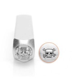 Impact Stamp | Skull and Crossbones | 6 mm