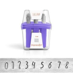 Number Stamps | ImpressArt - Lollipop| Luxury | 4 mm