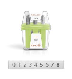 Number Stamps | ImpressArt - Arcadia | Luxury | 3 mm