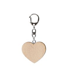 Wooden Key Ring | Heart