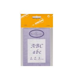 Hobbyring | A3-Sheet with Templates | Letters and Numbers