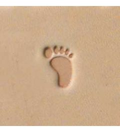 Tandy Leather Lederstempel | Fußabdruck rechts E471R | 10x13mm