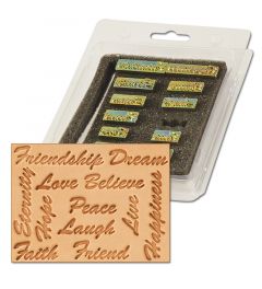 Tandy Leather | Leather Stamp Set | Inspirational Words 