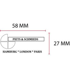 Beispiel Stempelplatte für Colop Classic 2400 | 58x27mm