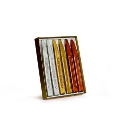 Gutenberg Crest Wax | Metallic Colours | 6 Rods